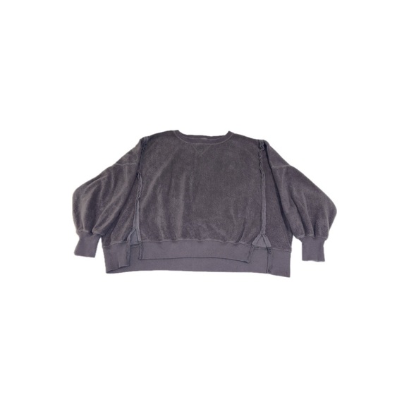 American Eagle Outfitters Sweaters - American Eagle This Feels Seriously Huggable Sweatshirt Dark Charcoal – Small